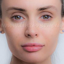 Цветные линзы EOS Briller Violet Фото 2