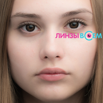 Цветные линзы EOS Luna Black Фото